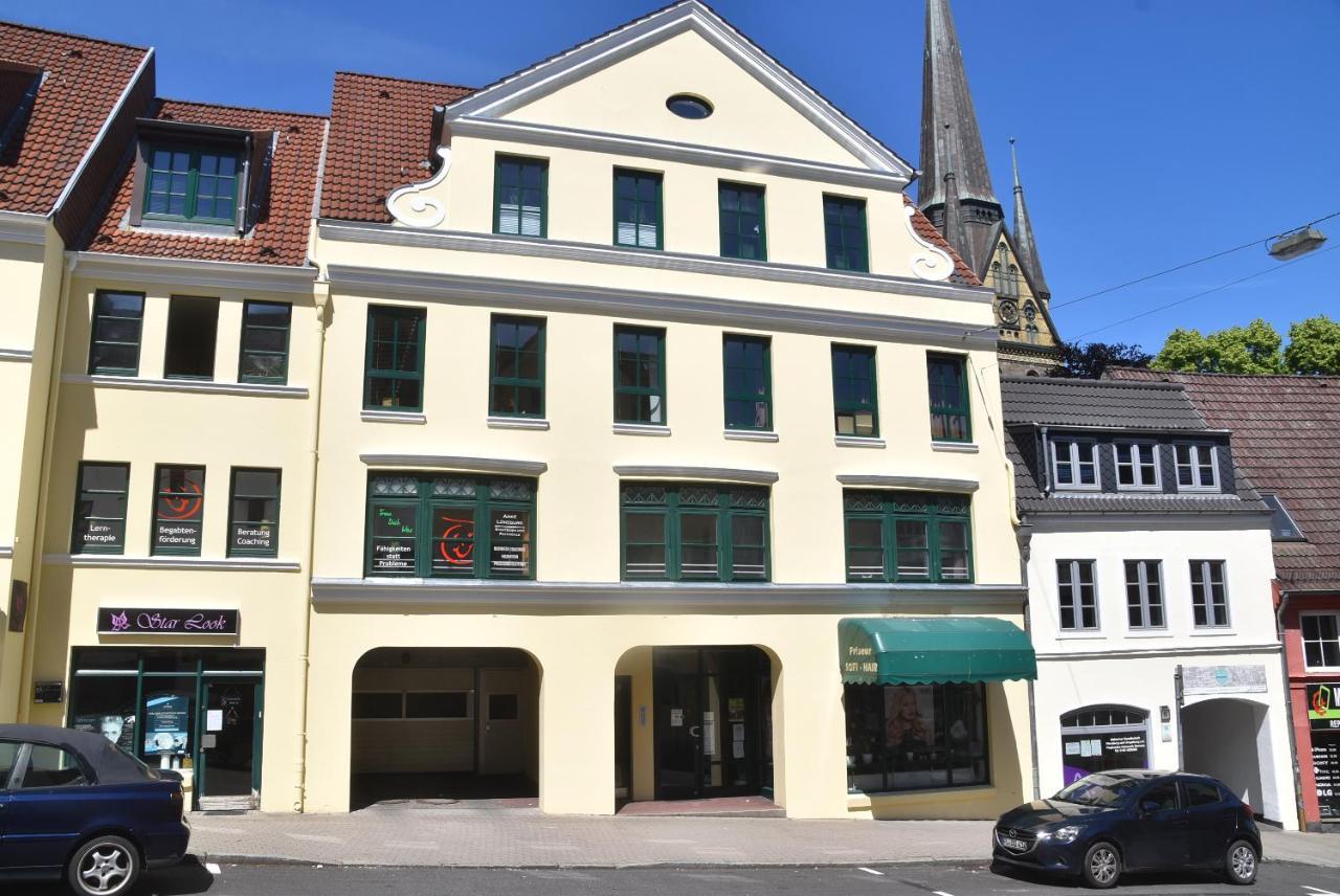 Fewo1846 - Atrium - Luxurioese Wohnung Mit 3 Schlafzimmern Und Balkon Im Stadtzentrum Flensburg Dış mekan fotoğraf