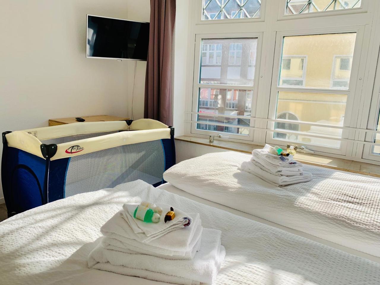 Fewo1846 - Atrium - Luxurioese Wohnung Mit 3 Schlafzimmern Und Balkon Im Stadtzentrum Flensburg Dış mekan fotoğraf