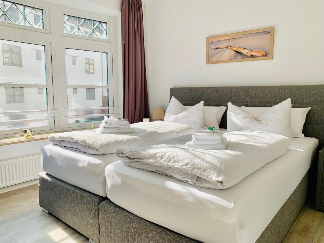 Fewo1846 - Atrium - Luxurioese Wohnung Mit 3 Schlafzimmern Und Balkon Im Stadtzentrum Flensburg Dış mekan fotoğraf